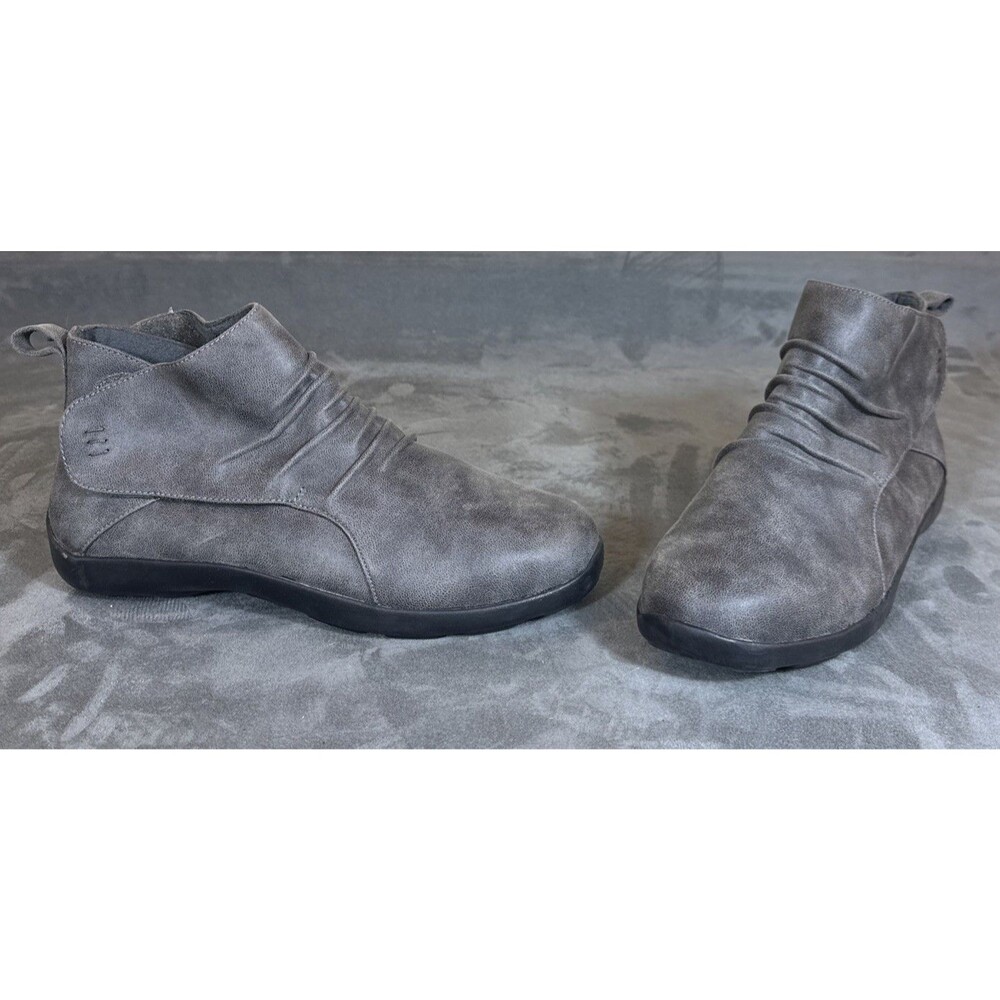 Anodyne 9 W Gray Orthopedic Boots Shoes EUR 39 No 91 Strap Comfort Women’s